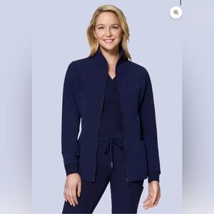 Stylish Women's Navy Utility Jacket